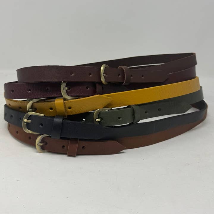 Artisan Stories – wholesale Belt – Women's – New Skinny leather belt12