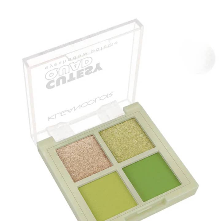 Majestic Wholesale - Vente Fards à paupières - Palette de Fards à Paupières Quad Cutesy Klean Color, Boîte de 24 pièces, Nuances à Fondre4