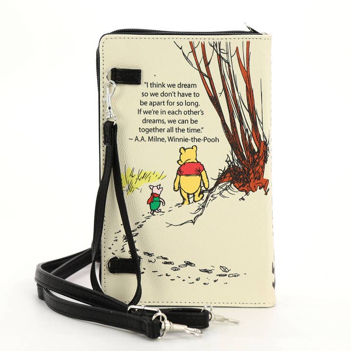 COMECO INC - Wholesale Clutch Bag - Women's - Winnie the Pooh Book Clutch Bag
