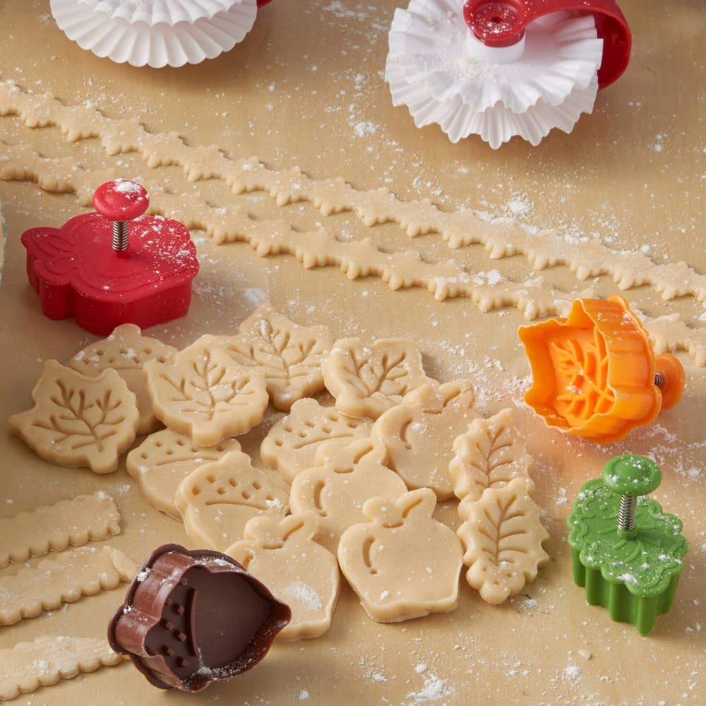 TALISMAN DESIGNS - Wholesale Cookie Cutter - Pie Crust Cutters - Fall - Set of 42