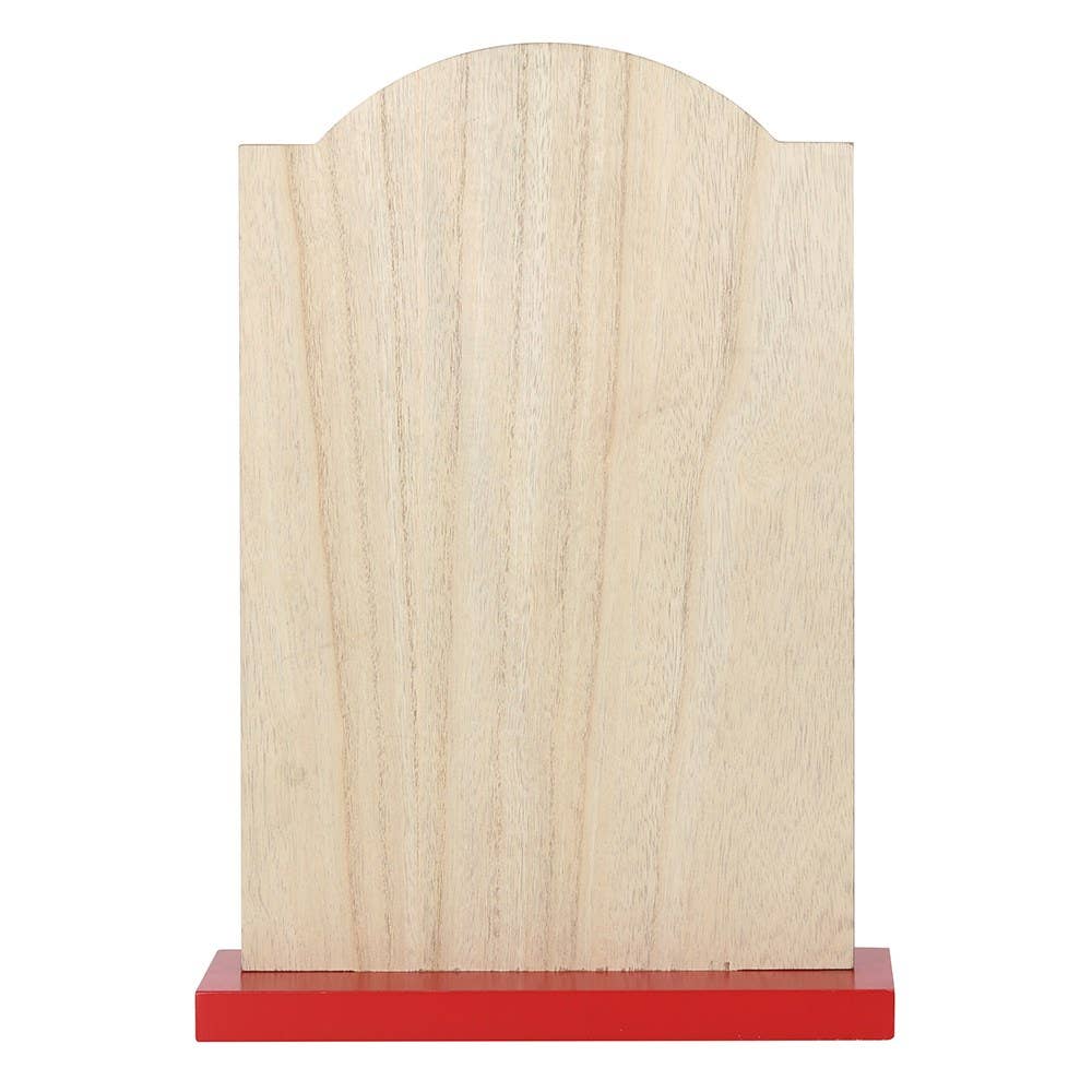 Something Different Wholesale - Vente Pancarte - Présentoir Winter Robin Mini Sentiment en MDF, 24 pièces2