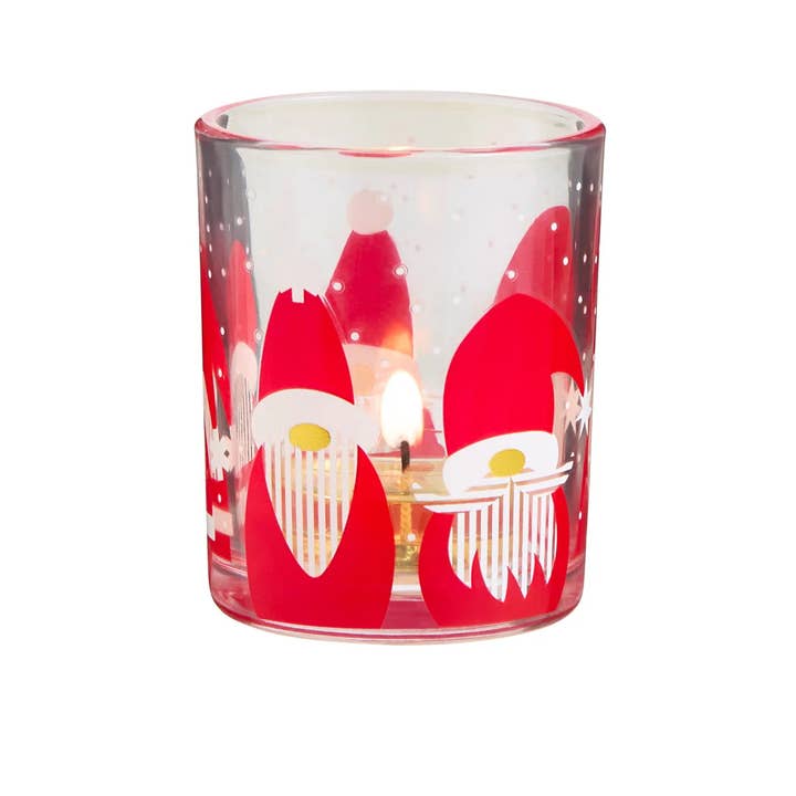 Glow Collection - Wholesale Candle holder - Gnome-for-the-Holidays Tealight/Votive Holder1