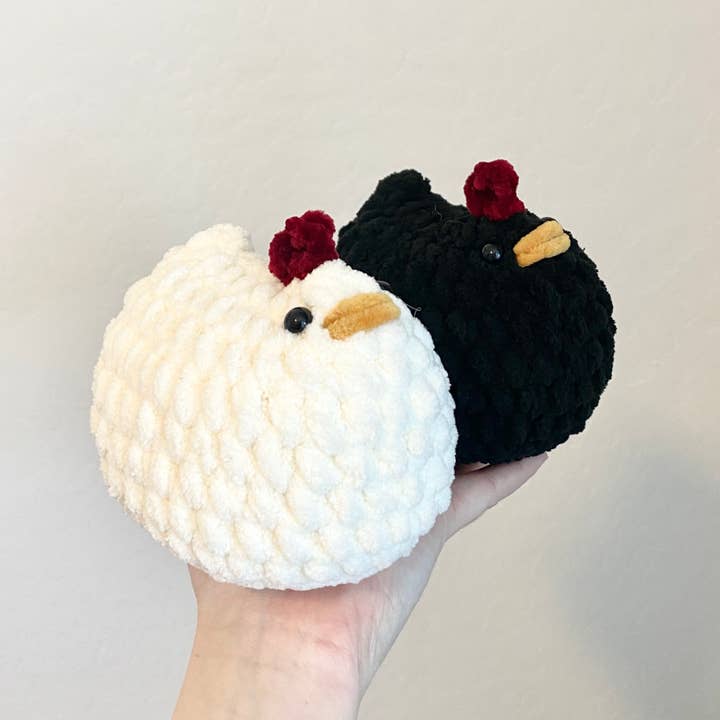 Anh2 LTD - Wholesale Knuffels - Kinderen en baby - Gehaakte knuffel met kip | Haan gehaakt | Knuffeldier