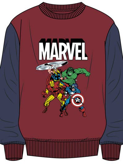 SWEAT MARVEL for wholesale by POPBUSTERS