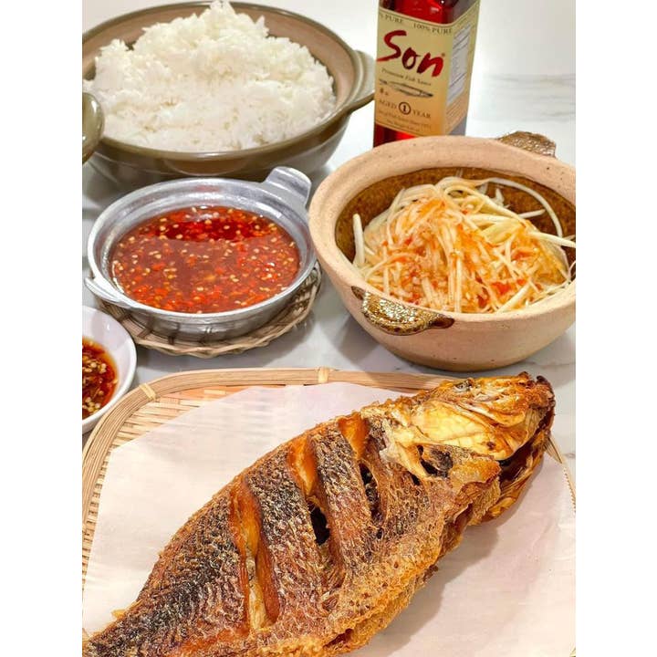 Son Fish Sauce – Engroshandel Sauce – Son Premium fiskesauce 8.45floz 250ml naturlig ansjos sauce