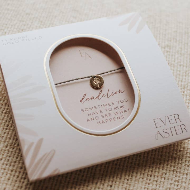 Bracelet pissenlit pour la vente par Ever Aster