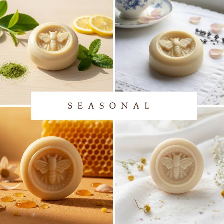Solid Lotion Bar - Seasonal for wholesale by Hive and Holler