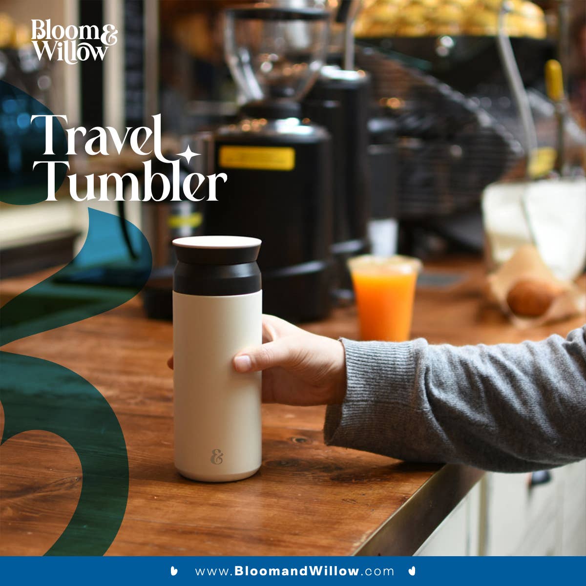 Bloom & Willow – Engroshandel Thermokop – Bloom & Willow rejsekrus 500 ml2