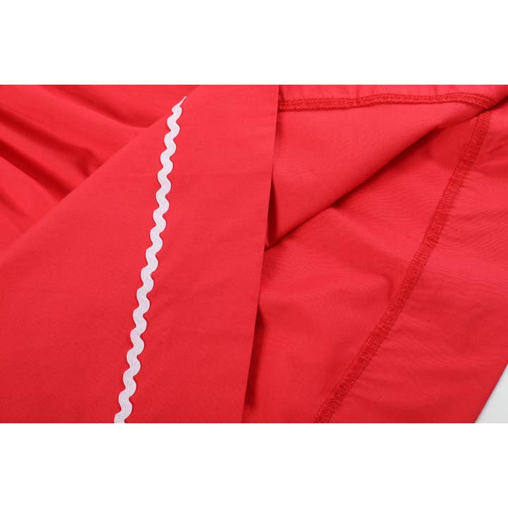 Lil Cactus - Wholesale Dress - Kids - Red Santa Sleigh Bishop Dress3