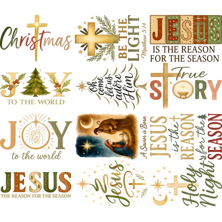 Jezus tekent rijstpapier, 8 x 10,5 inch (A4) voor wholesale door Craft Kreatively