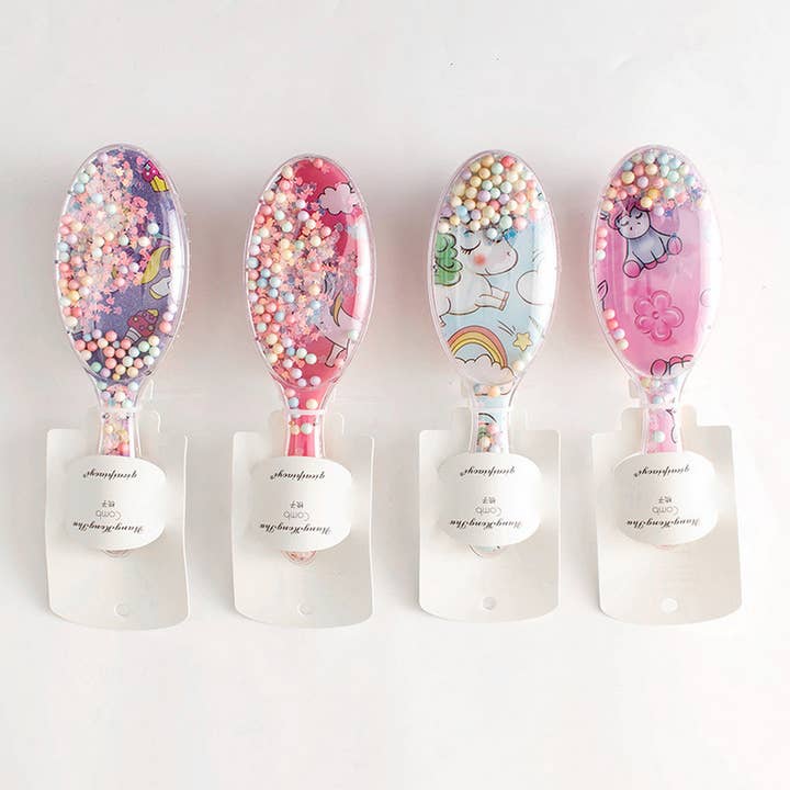 ACCITY - Wholesale Hair Brush/Comb - CARTOON AIRBAG COMB PRINTED AIR CUSHION COMB_CWMM09302