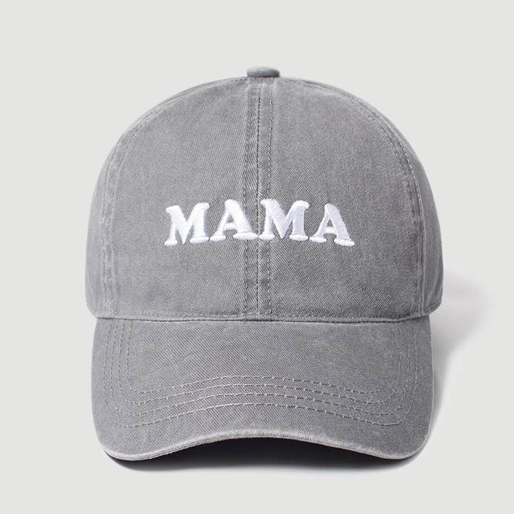 David And Young - Wholesale Baseball Cap - Women's - MAMA Print Baseball Hat