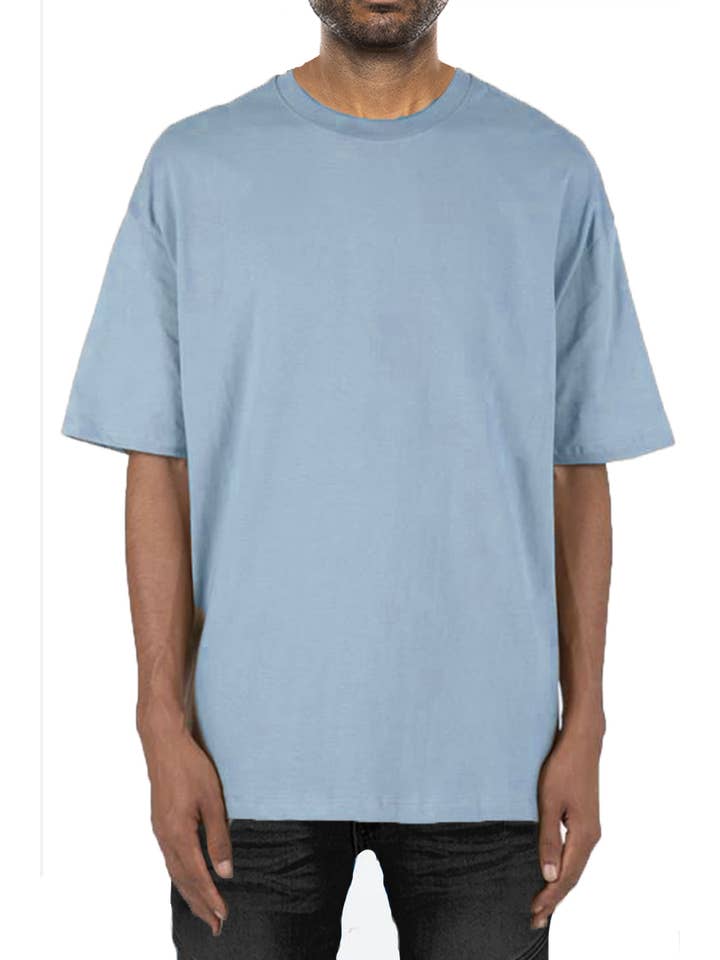 WEIV - Wholesale T-Shirt - Men's - Premium Cotton Drop Shoulder Tee6