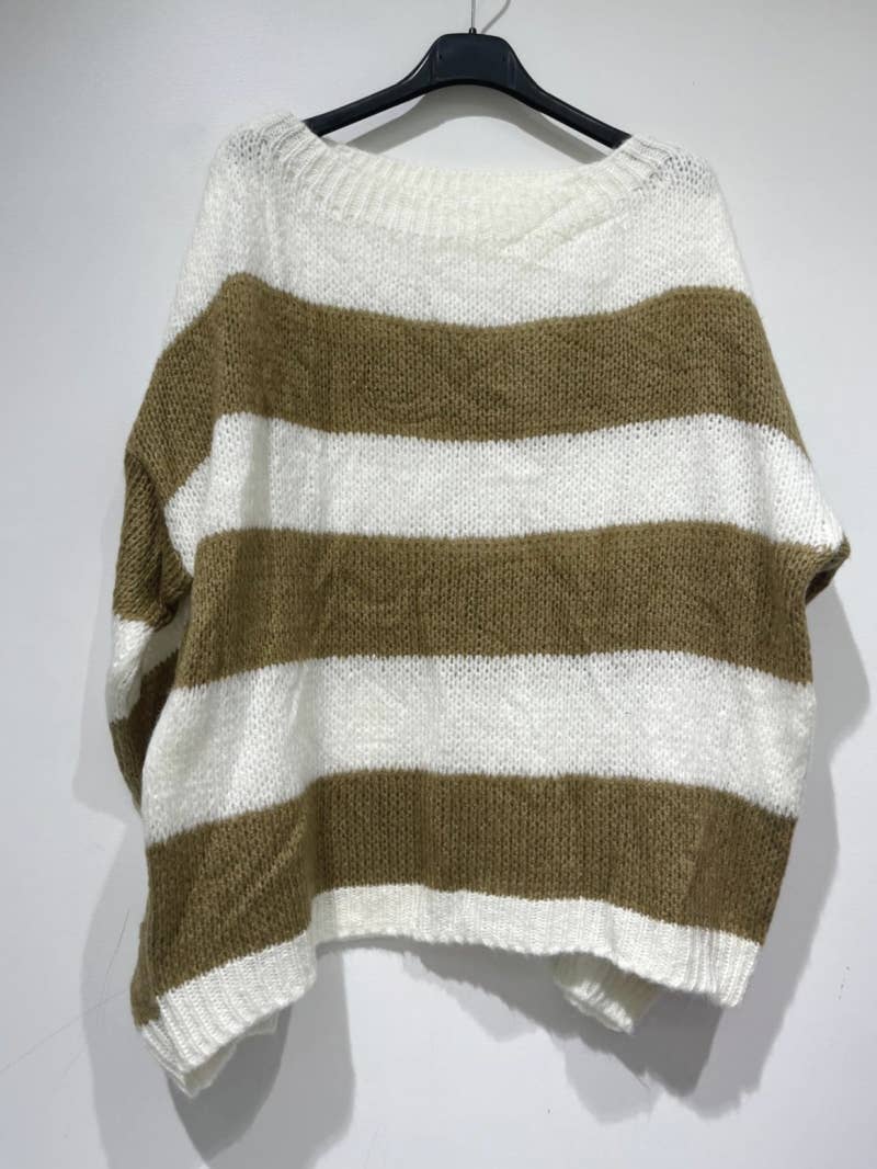 Pomelo paris - Vendita all'ingrosso Maglione tricot - Donna - Romy Stripe7