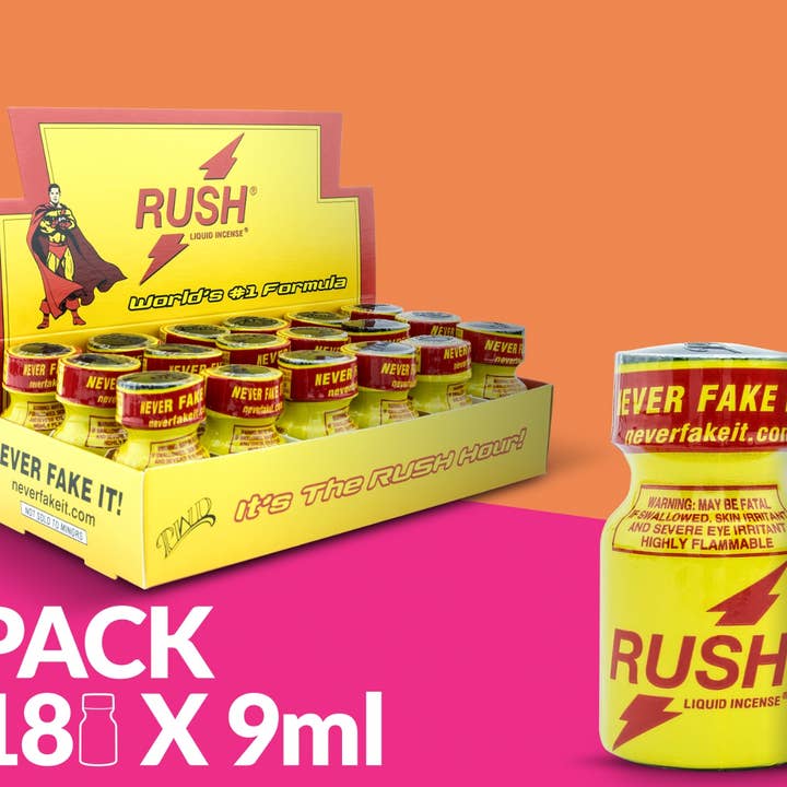 PACK WITH 18 RUSH PWD 9ML for wholesale by Twinkle Winkle