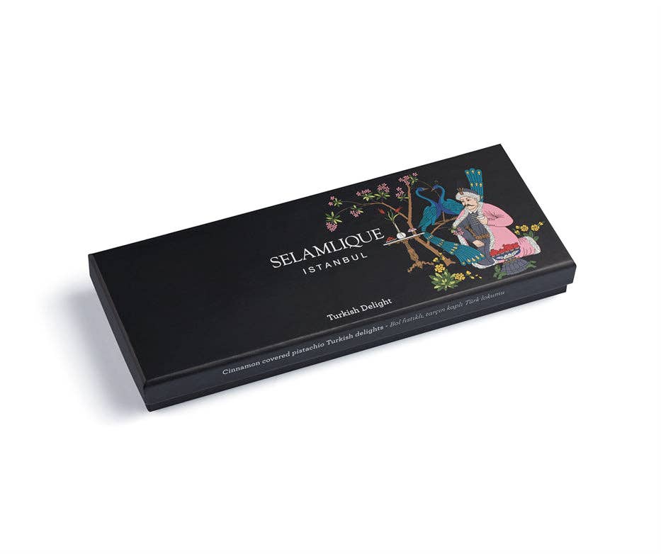 Aladdin - Wholesale Nougat - Selamlique Cinnamon Covered Pistachio Turkish Delight - Beau2