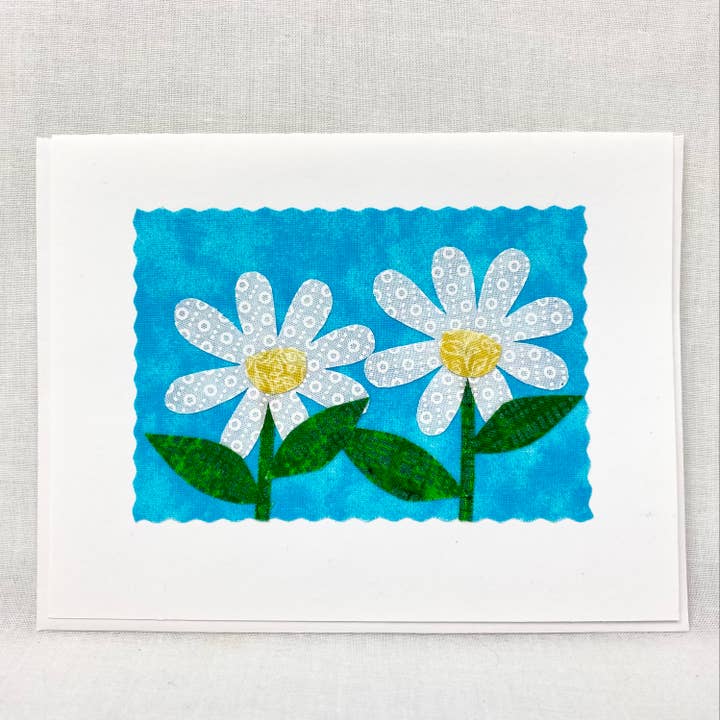 Maine Hill Studio - Wholesale Everyday Greeting Card - Daisies Card