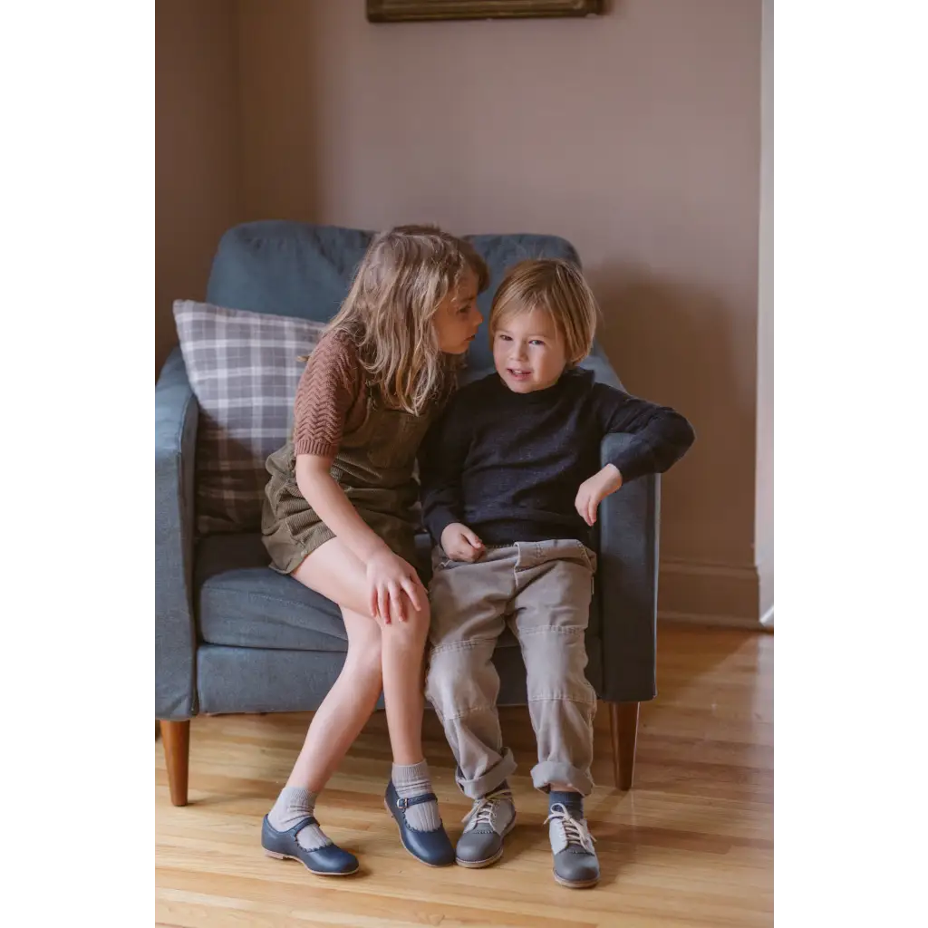 Zimmerman Shoes - Wholesale Lifestyle Sneakers - Kids - Artie Saddle - Dark Grey/Dove Grey17