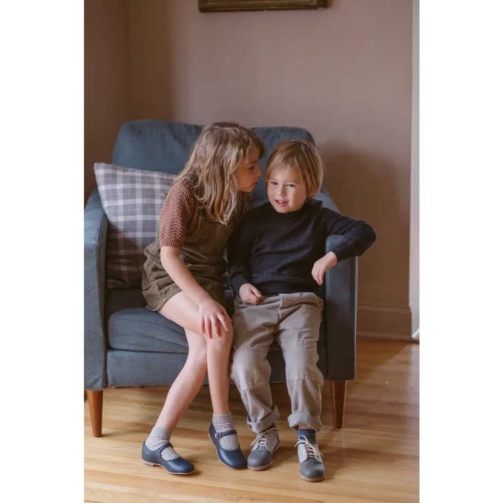 Zimmerman Shoes - Wholesale Lifestyle Sneakers - Kids - Artie Saddle - Dark Grey/Dove Grey17