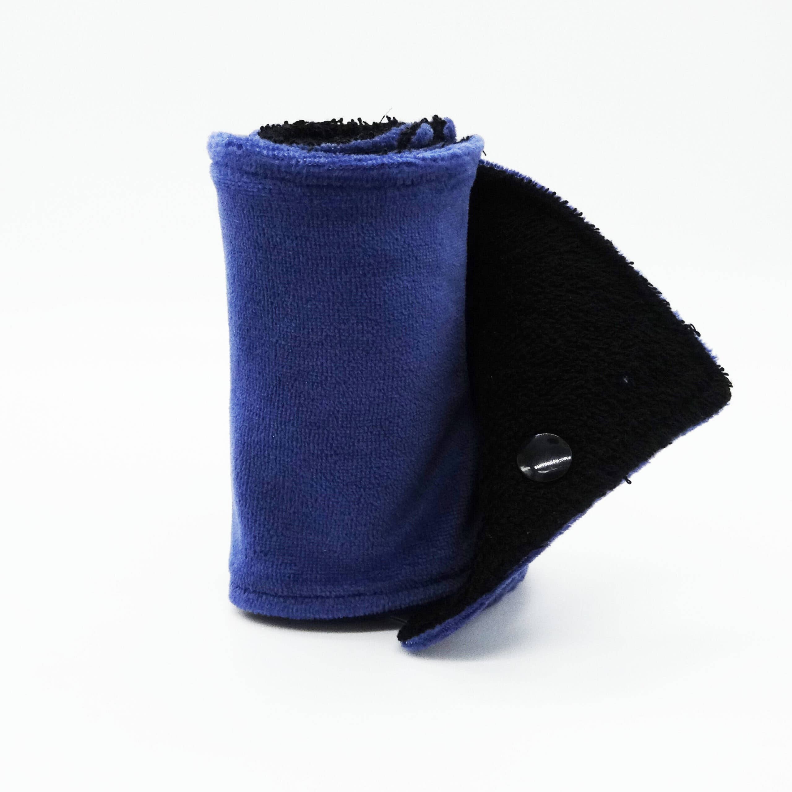 EcologiQ - Wholesale Toilet Paper - Washable toilet paper - 5 rectangles - Midnight Blue0