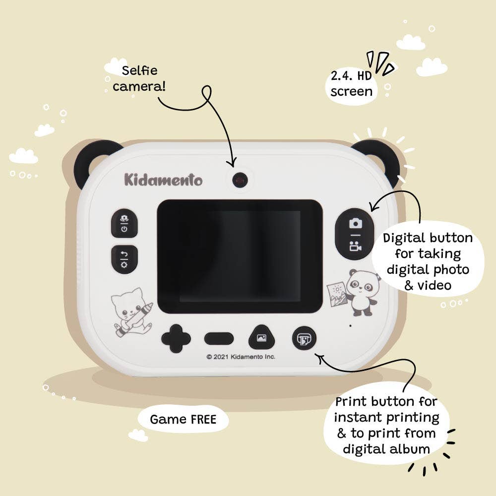 kiimento (formerly Kidamento) – Engroshandel Elektronisk legetøj - Børn og baby – Panda | Print Kamera2