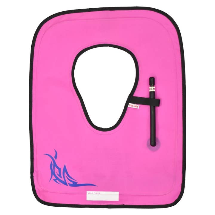 Scuba Choice Adult Snorkel Vest w/ Tribal Graphic & Name Box, Purple, Large for wholesale by Scuba Choice