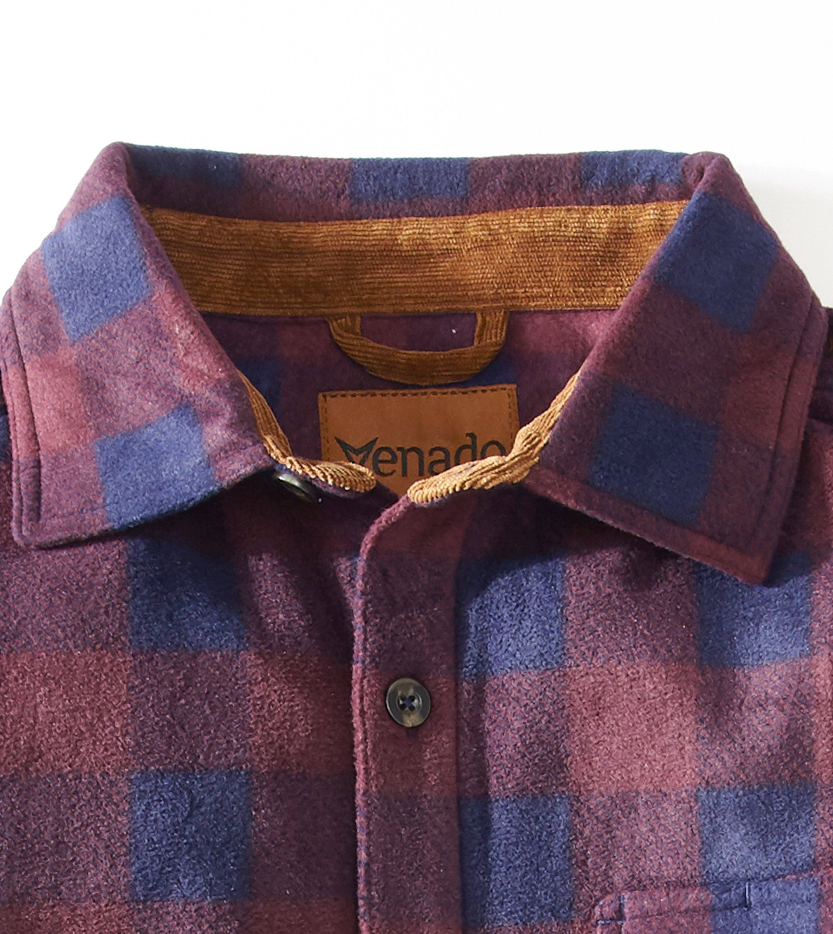 Venado – Großhandel Hemd mit Button-down-Kragen – Herren – Bonfire Fleecehemd30