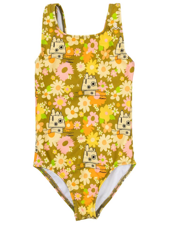 Seaesta Surf x Peanuts® Ditsy Floral Swimsuit for wholesale by Seaesta Surf