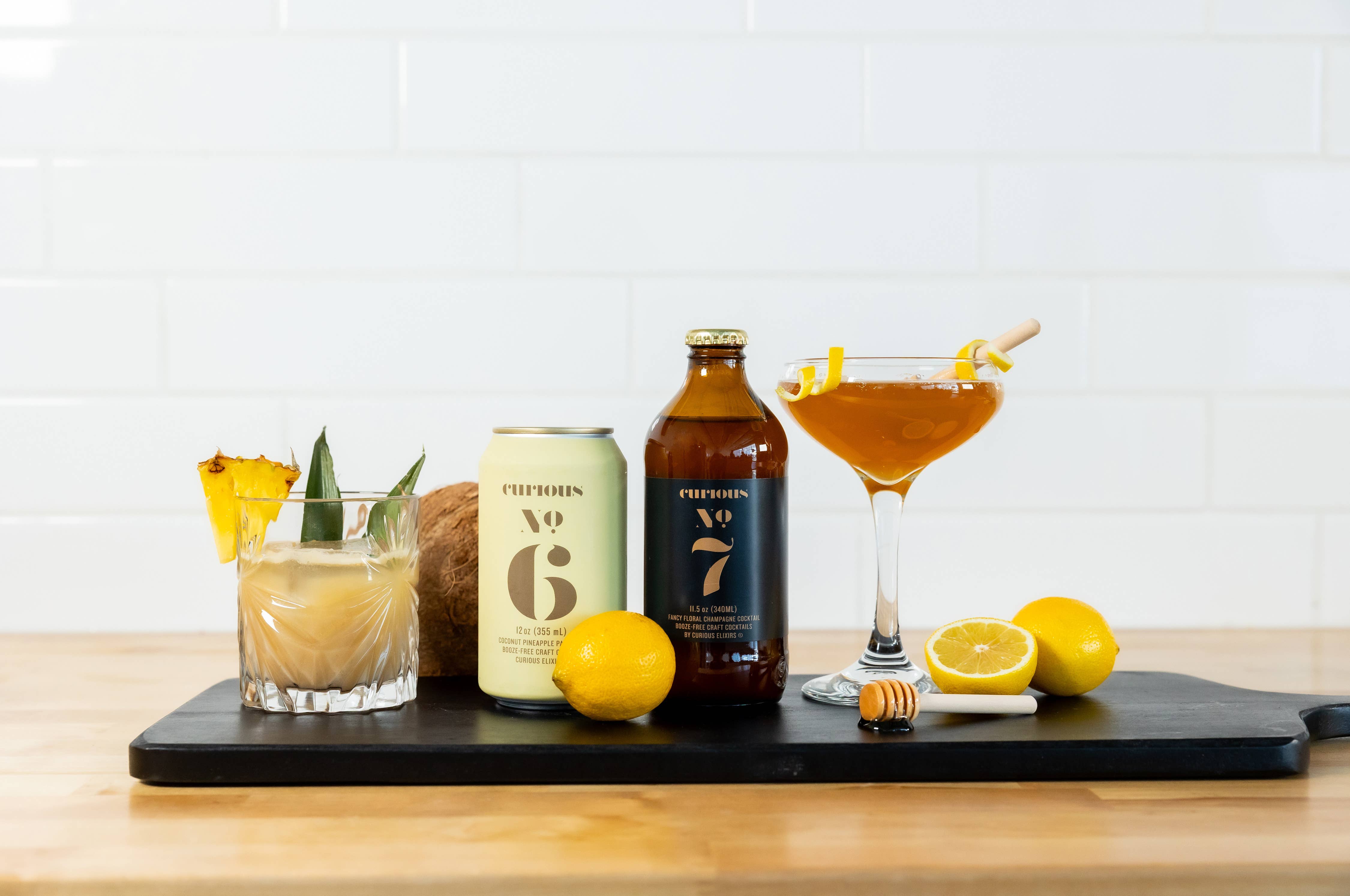 Curious Elixirs - Wholesale Non-Alcoholic Aperitif/Mocktail - New Customer Sample 8 Pack3