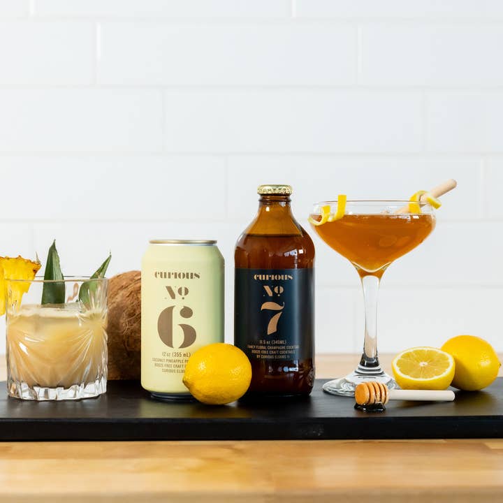 Curious Elixirs - Wholesale Non-Alcoholic Aperitif/Mocktail - New Customer Sample 8 Pack3