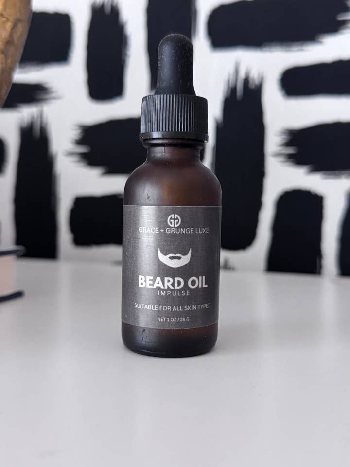Aceite para Barba Nutritivo Impulse 1 oz para venta al por mayor de Grace + Grunge Luxe