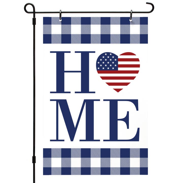 Conimar Promotions - Wholesale Flag - "Patriotic Home" Reversible Multi-Image Garden Flag