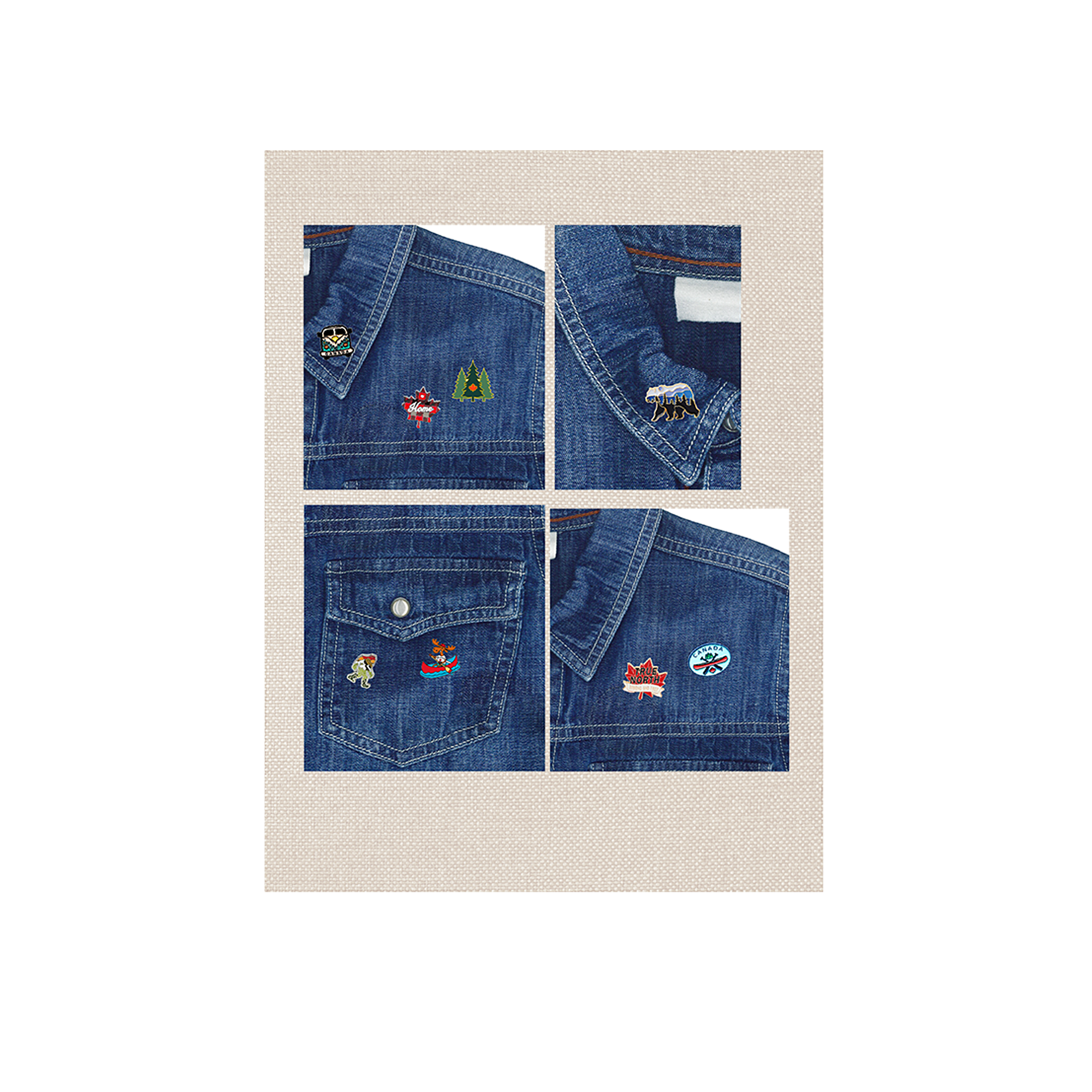 Northern Icons Canada - Wholesale Lapel Pin/Button - Halifax City Enamel Pin – Clock Tower and Harbor Canada Souvenir Gift3