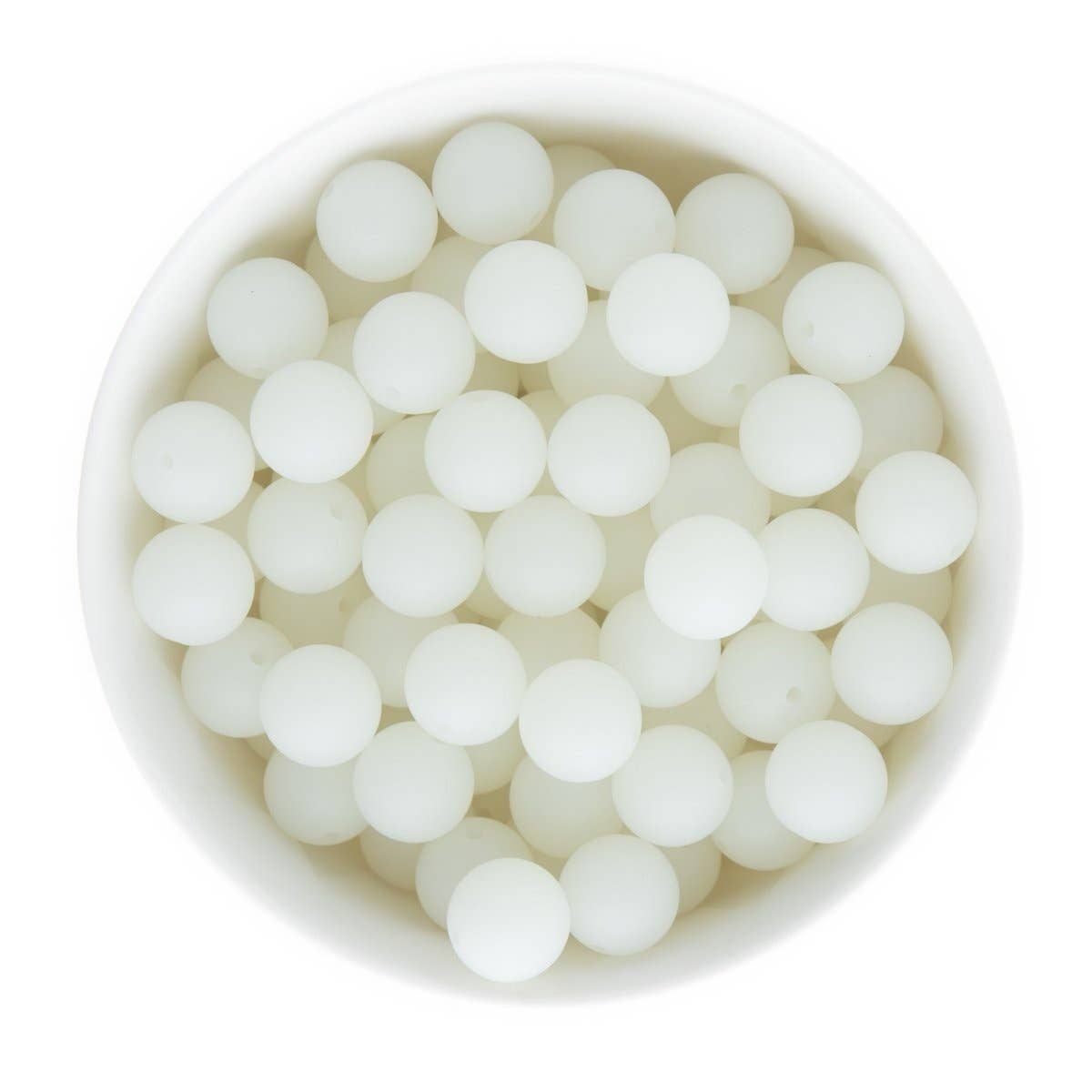 Cara & Co Silicone Craft Supply - Wholesale Beads - Glow-in-the-Dark Silicone Round Beads6