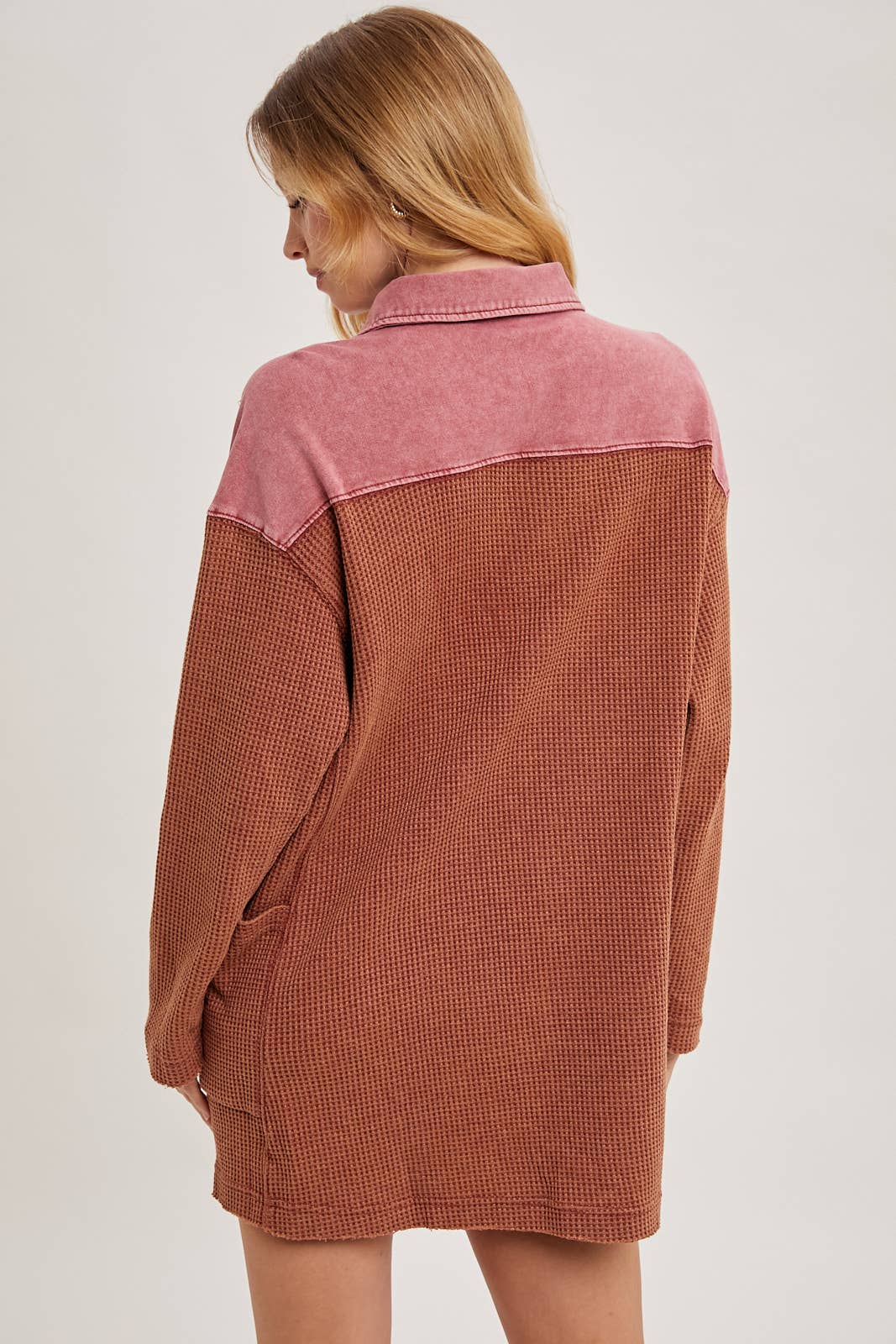 Bluivy - Wholesale Tunic - Women's - THERMAL HENLEY TUNIC SHIRT4