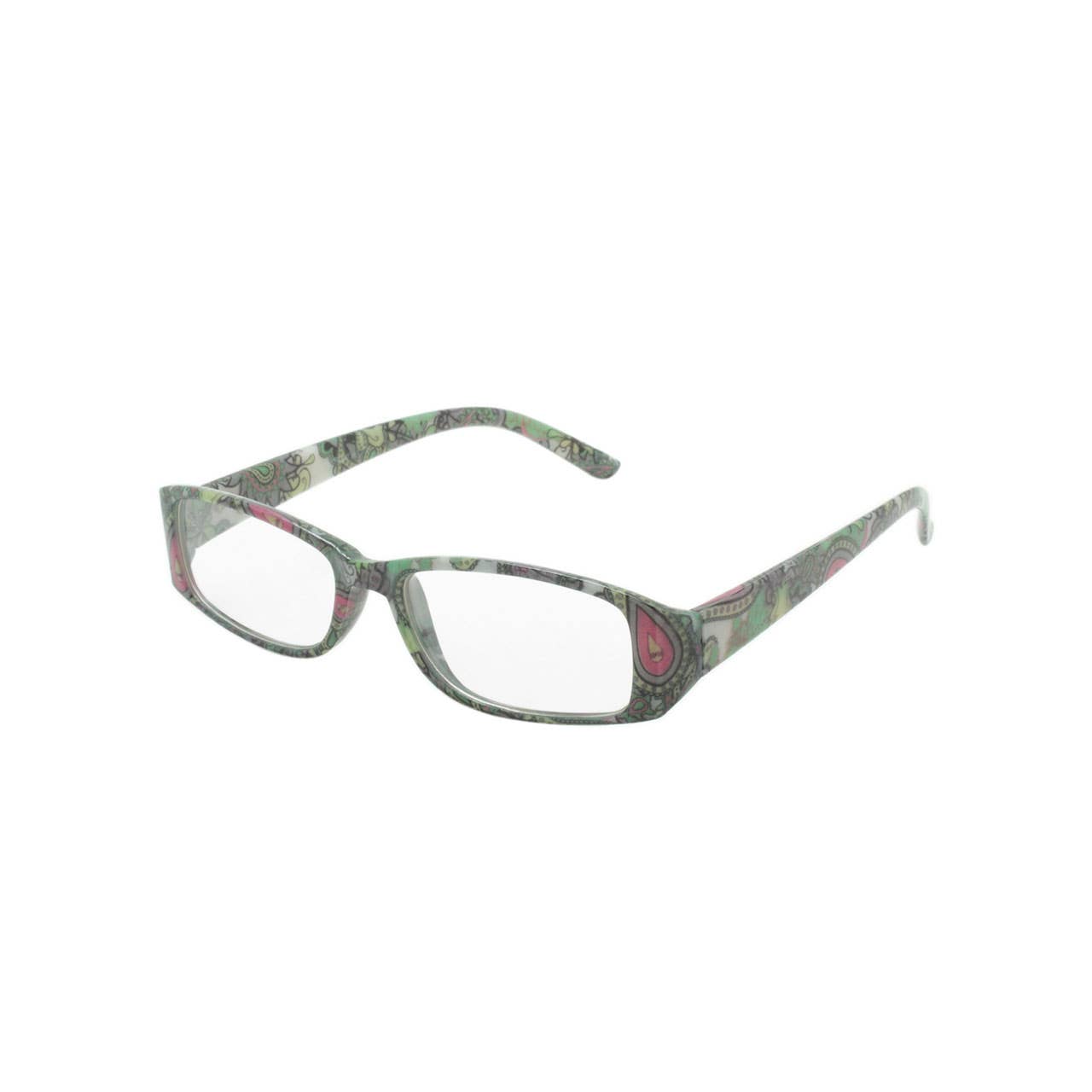 Shark Eyes, Inc – wholesale Eyeglasses – Women's – Reading Glasses in Counter Display Paisley Pattern with Case4
