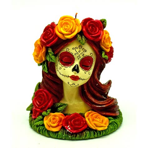 Fantasy Gifts - Wholesale Candle Holder - Day of the Dead Candleholder