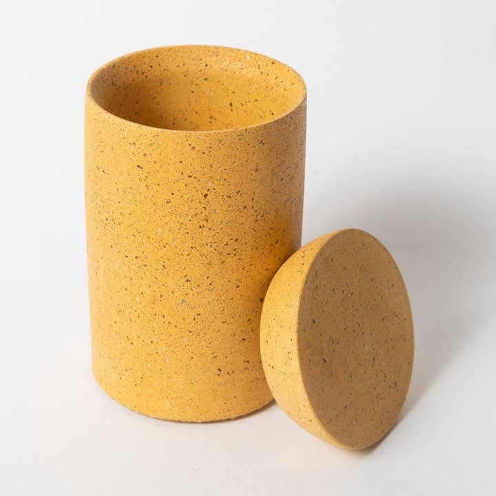 Porte-écouvillon en coton | Marigold Terrazzo pour la vente par pretti.cool