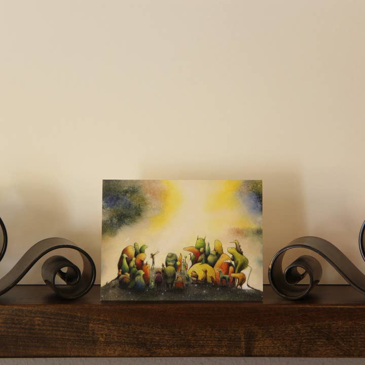 Obsolete World - Wholesale Everyday Greeting Card - All The Beasts That Need Not Remember2