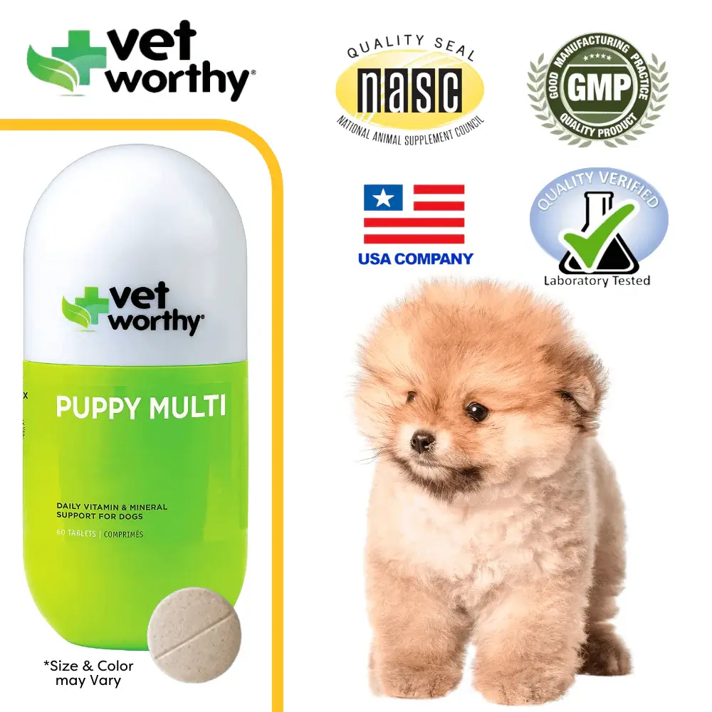 Pet Palette Distribution - Wholesale Pet Supplement - Dog - Vet Worthy Multi-Vitamins for Puppy Soft Chews 60ct4