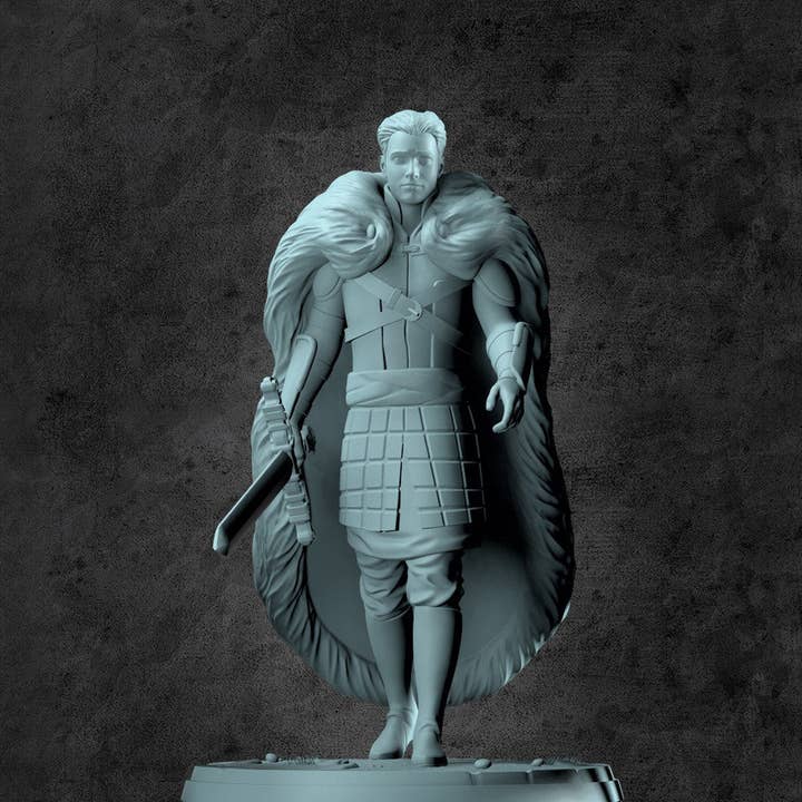 Miniatura de Brian el Luchador para juegos de rol de mesa para venta al por mayor de Kraken Dice