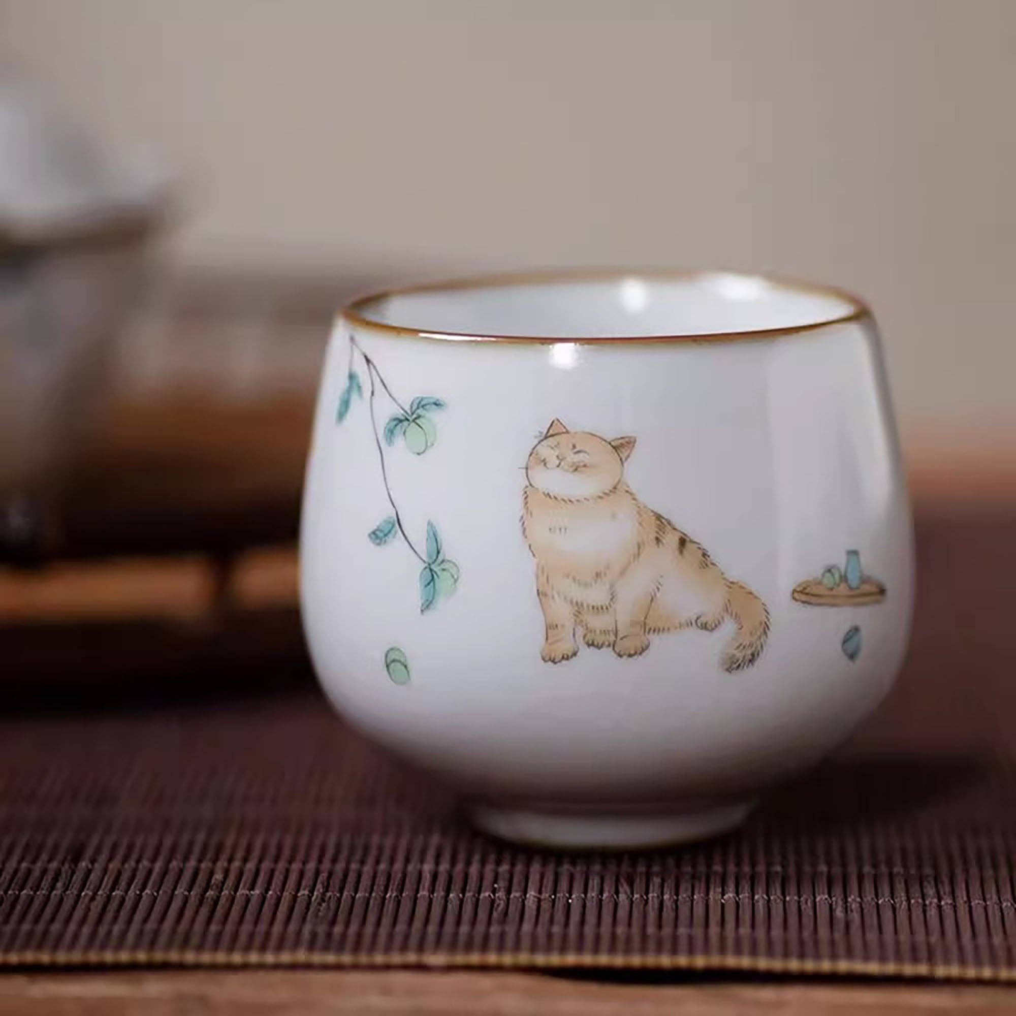 MinoCraft - Wholesale Coffee/Tea Cup - Ru porcelain master tea cup1