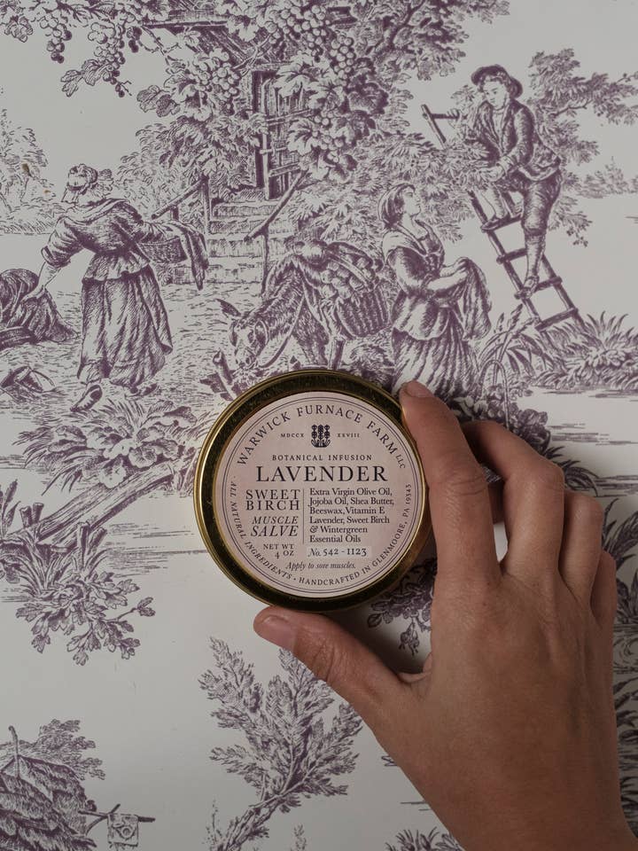 Sweet Birch Muscle Salve for wholesale by Warwick Furnace Farm LLC