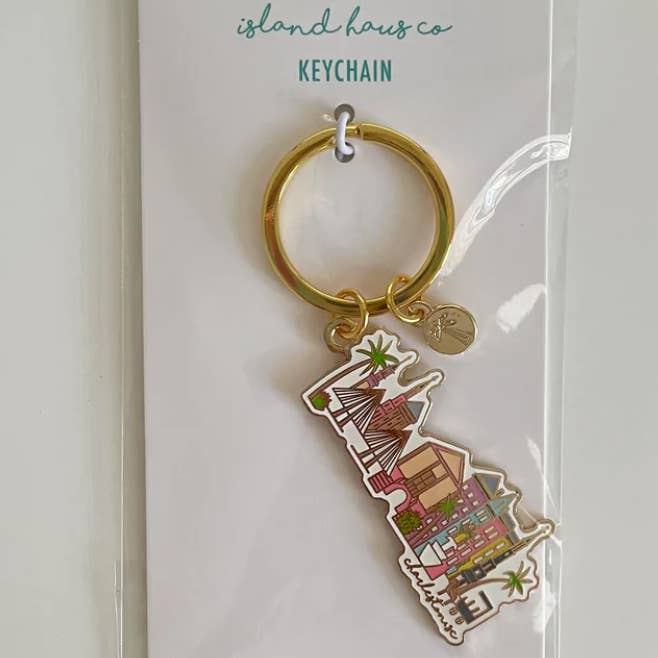 Island Haus Co - Wholesale Keychain - Women's - Charleston, SC Keychain