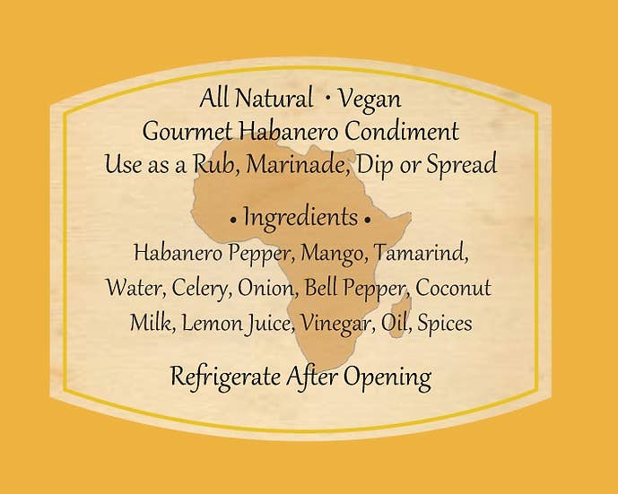 Nafis Original condiments - Wholesale Hot Sauce - Mango & Tamarind Hot1