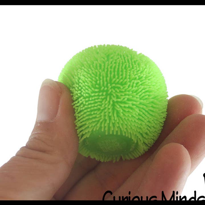 Curious Minds Toys - Wholesale Fidget Toy - Kids - NeeDoh Teenie Fuzzball Soft Doh Filled Stretch Ball - Ultra 6