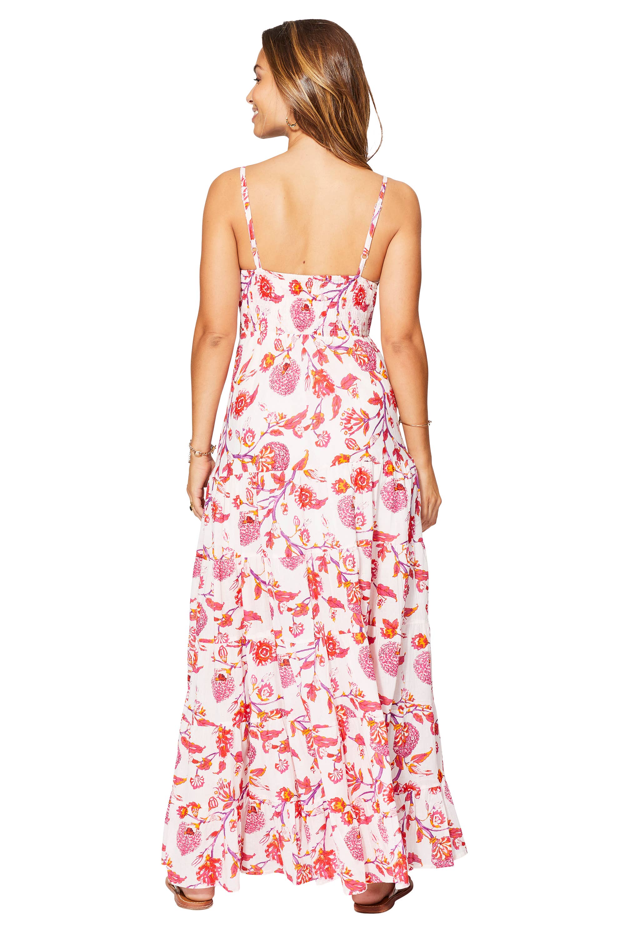 Aller Simplement - Wholesale Dress - Women's - LONG SLEEVELESS SUMMER DRESS MAXI8037A1