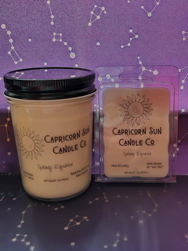 Frühlingstagundnachtgleiche für den Großhandel von Capricorn Sun Candle Co