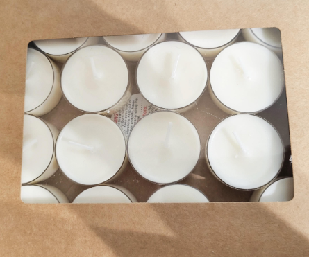 Carol's Candles & Gifts Ltd - Wholesale Tea Light Candles - Natural Soy Wax Pillar Tea Light Candles1
