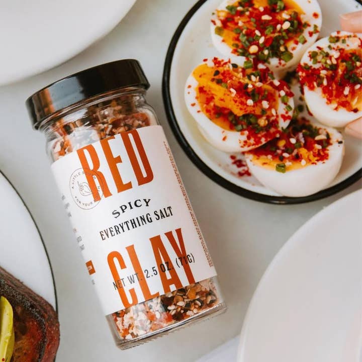 Red Clay Hot Sauce - Wholesale Salt & Pepper Mix - Spicy Everything Bagel Seasoning Salt - Spicy Condiments2